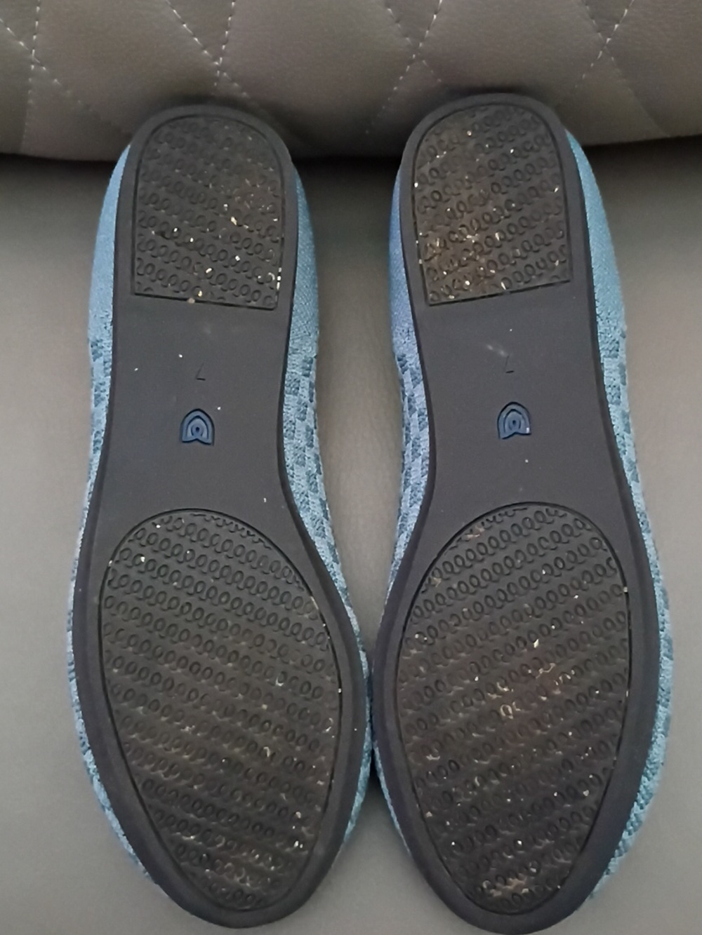 Rothy's The Flat Sky Blue Flats (Sz. 7) - Picture 7 of 8